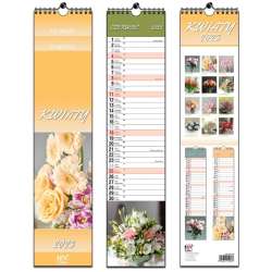 Kalendarz 2023 paskowy 13 Plansz Kwiaty