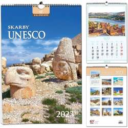 Kalendarz 2023 13 Plansz B3 - Skarby Unesco