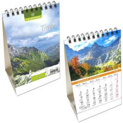 Kalendarz 2024 biurkowy pion mały Tatry - 1