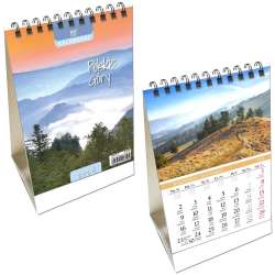 Kalendarz 2024 biurkowy pion mały Pl. Góry - 1