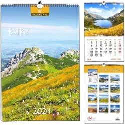 Kalendarz 2024 B3 7 plansz Tatry - 1
