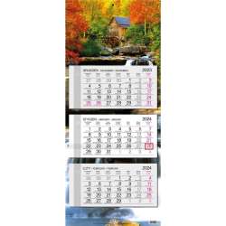 Kalendarz 2024 trójdzielny gł. płaska Jesień - 1