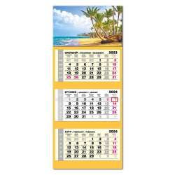 Kalendarz 2024 trójdzielny Lux Dominikana