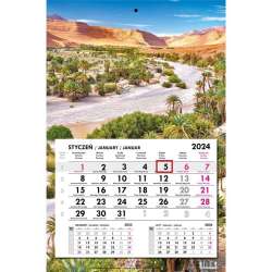 Kalendarz 2024 jednodzielny gł. płaska Maroko - 1