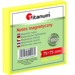 Notes elektorstatyczny 75x75mm 100K żółty - 1