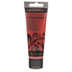 Farba akrylowa 75ml 826 perłowa czerwone wino