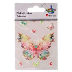 Naklejki foliowe motyl 74x55mm 9szt