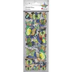 Naklejki foliowe 6 plansz motyle - 1