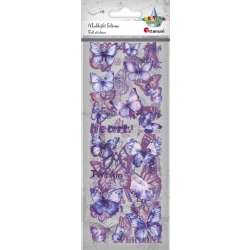 Naklejki foliowe 6 plansz motyle