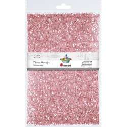 Tkanina dekoracyjna różowa 60x50cm