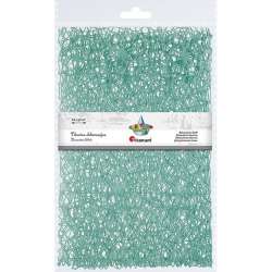 Tkanina dekoracyjna zielona 60x50cm