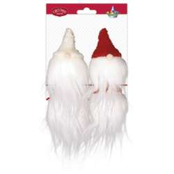 Zawieszki głowy skrzata 40x150 4szt