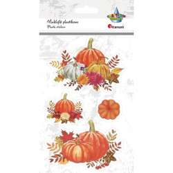 Naklejki foliowe dynie 4szt