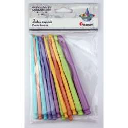 Szydełka plastikowe 148mm 12szt