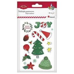 Naklejki papierowe 11 wzorów 110szt