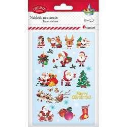 Naklejki papierowe 15 wzorów 150szt