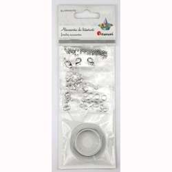 Akcesoria do biżuterii srebrne 94el - 1