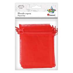 Woreczki z organzy sakiewki 9x13cm 6szt