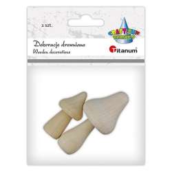 Grzybki drewniane 2szt