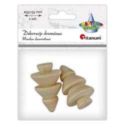 Choinki drewniane 2szt