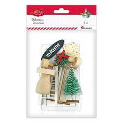 Drewniana dekoracja wejście dla Elfów 11el