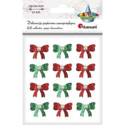 Kokardki 3D 25x20mm 12szt - 1