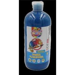 Farba plakatowa ciemnoniebieska 500ml - 1