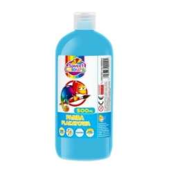 Farby plakatowe fluorescencyjne 500ml niebieskie