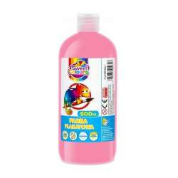 Farby plakatowe fluorescencyjne 500ml 6 róż