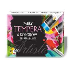 Farby tempera 6 kolorów w tubie