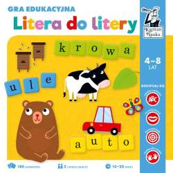 Kapitan Nauka. Gra edukacyjna. Litera do litery - 1