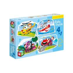 Baby Puzzle 4w1 Pojazdy (GXP-839703)