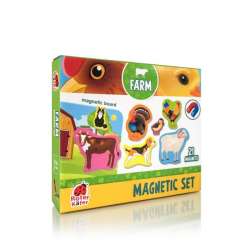 Puzzle magnetyczne "Farma" z tablicą RK2090-01 (RK2090-01) - 1