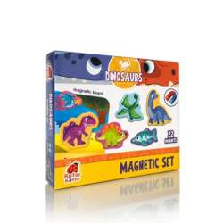 Puzzle magnetyczne "Dinozaury" z tablicą RK2090-03 (RK2090-03) - 1