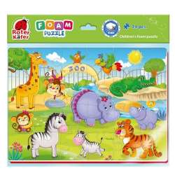 Piankowe puzzle A4. Zabawne obrazki. ZOO (RK6020-06)