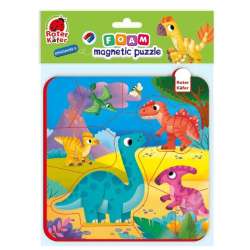 Piankowe puzzle magnetyczne. Dinozaury (RK5010-07) - 1