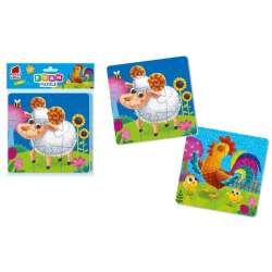 Piankowe puzzle 2w1. Farma (RK6050-04) - 1