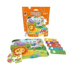 Puzzle 2w1 Zoo 49el
