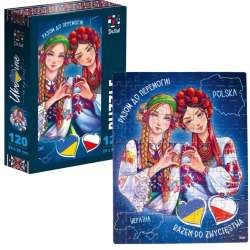 Puzzle 120 Ukraina i Polska - 1