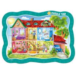 Puzzle ramkowe. Mysi domek - 1