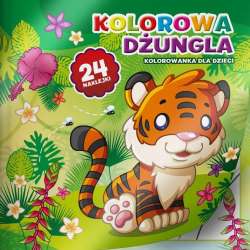 Kolorowanka Kolorowa Dżungla 210 - 1