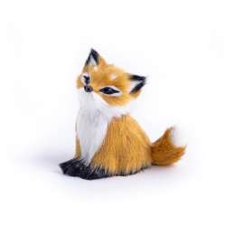 Lisek deko jasny brąz 7cm - 1
