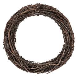 Wianek z gałązek 25cm - 1