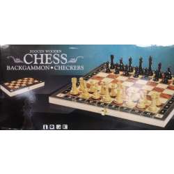 Gra szachy 3w1 - 1