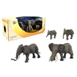 Świat zwierząt safari - rodzina słoni - 1