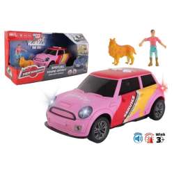 Uliczne szaleństwo - Samochód różowy styl