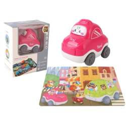 Auto puzzle Przygoda drogowa taxi