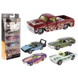 Samochodzik metalowy 5-pack 1:64