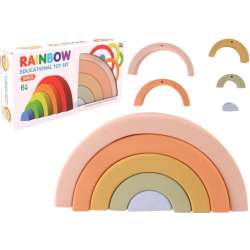 Drewniana tęcza rozwojowa