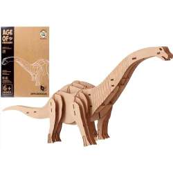 Puzzle drewniane 3D Dinozaur Diplodoukus - 1